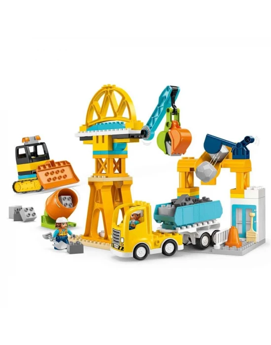 LEGO DUPLO 3ü 1 Arada İnşaat Sahası ve Araçları 10476