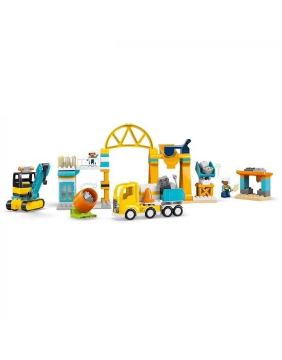 LEGO DUPLO 3ü 1 Arada İnşaat Sahası ve Araçları 10476