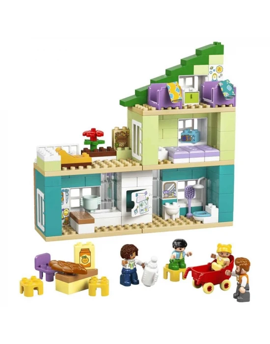 LEGO DUPLO 3’ü 1 Arada Figürlü Modern Aile Evi 10470