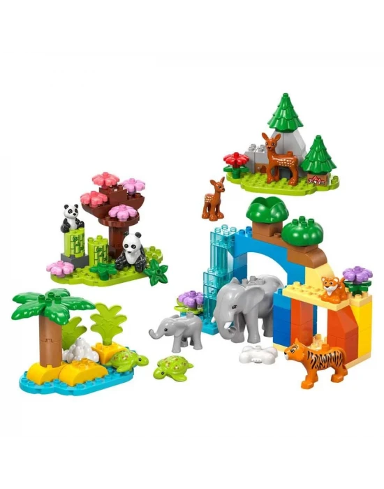 LEGO DUPLO 3’ü 1 Arada Vahşi Hayvan Aileleri 10446