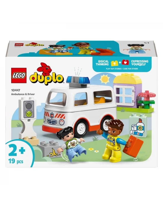 LEGO DUPLO Ambulans ve Sürücü 10447