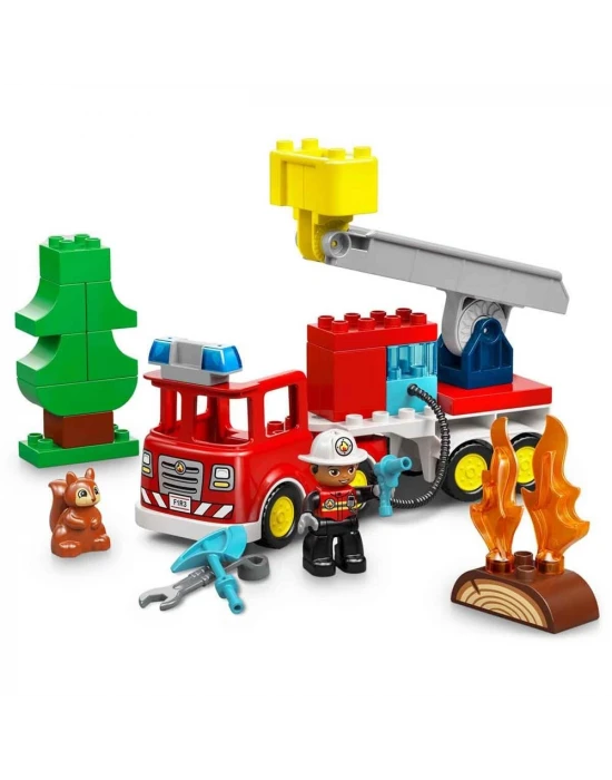 LEGO DUPLO Hortumlu İtfaiye Aracı ve İtfaiyeci 10473