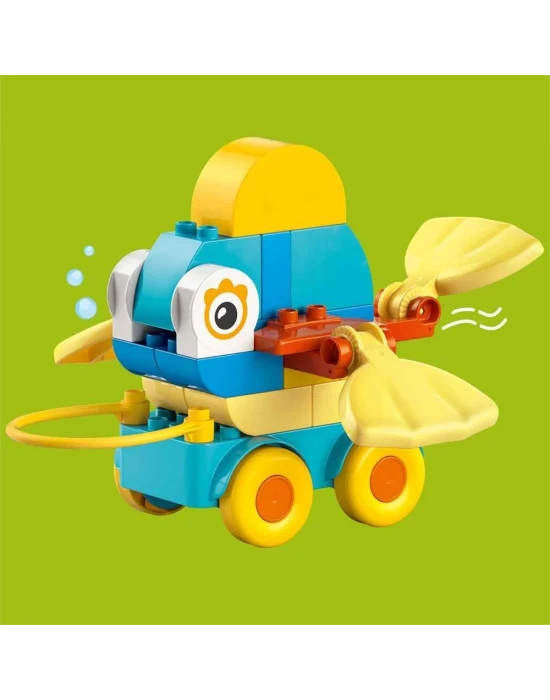 LEGO DUPLO Kasabası 3’ü 1 Arada Tekerlekli Hayvanlar 10448