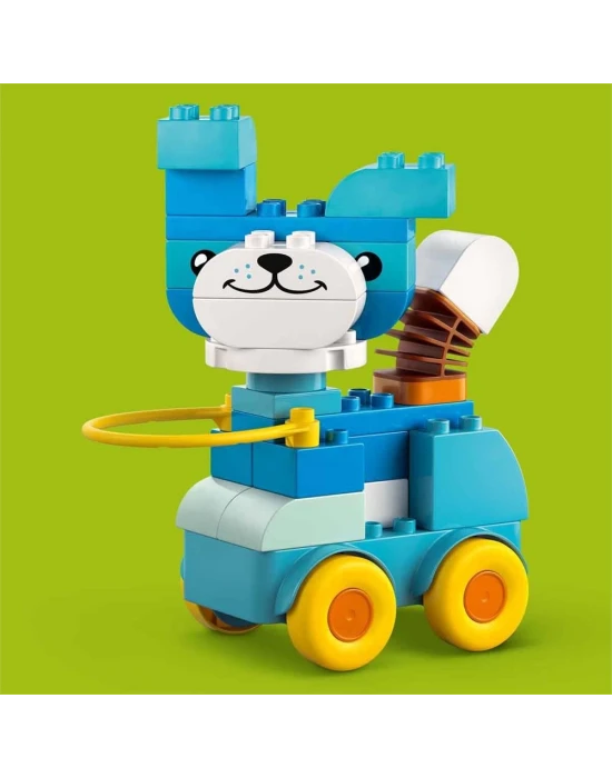 LEGO DUPLO Kasabası 3’ü 1 Arada Tekerlekli Hayvanlar 10448