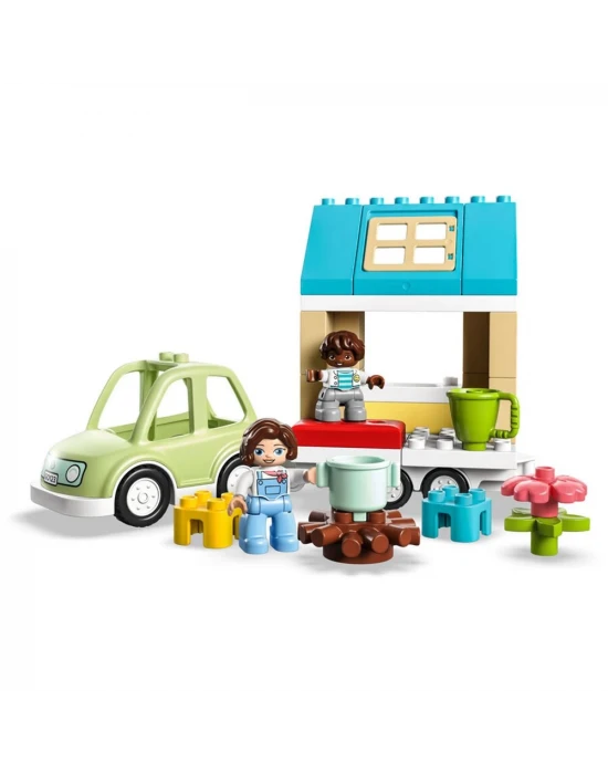 LEGO DUPLO Kasabası Tekerlekli Aile Evi 10986