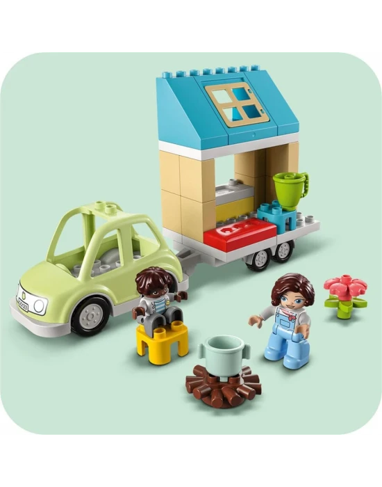 LEGO DUPLO Kasabası Tekerlekli Aile Evi 10986