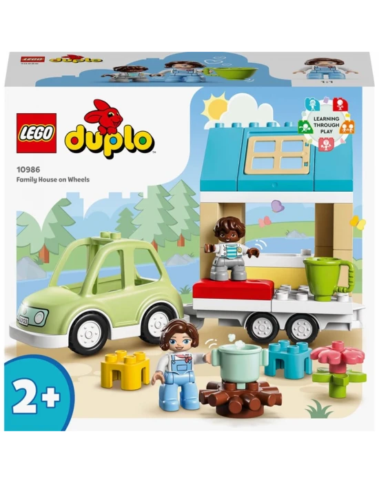 LEGO DUPLO Kasabası Tekerlekli Aile Evi 10986