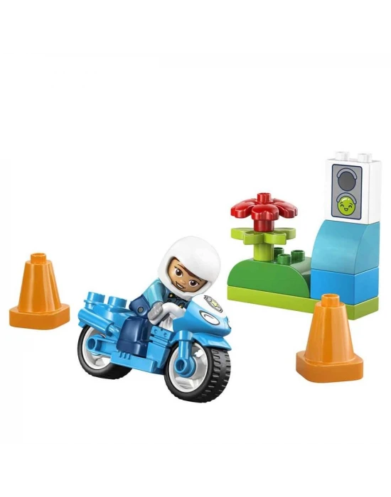 LEGO DUPLO Mavi Polis Motosikleti 10471