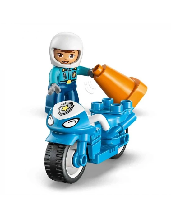 LEGO DUPLO Mavi Polis Motosikleti 10471