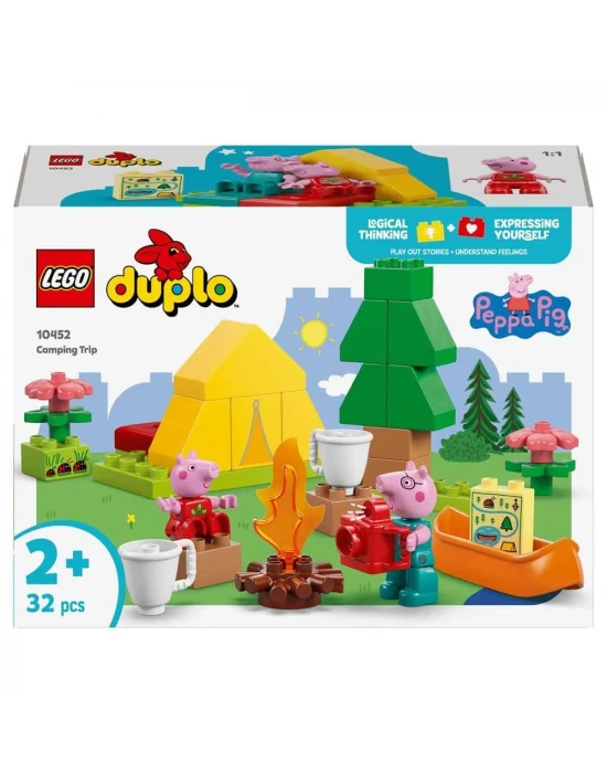 LEGO DUPLO Peppa Pig Kamp Gezisi 10452