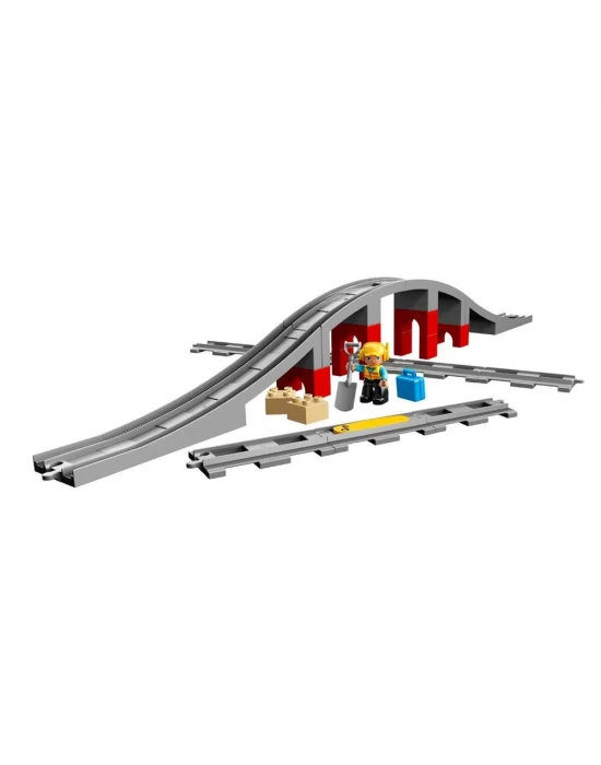 LEGO DUPLO Town Tren Köprüsü ve Rayları 10872