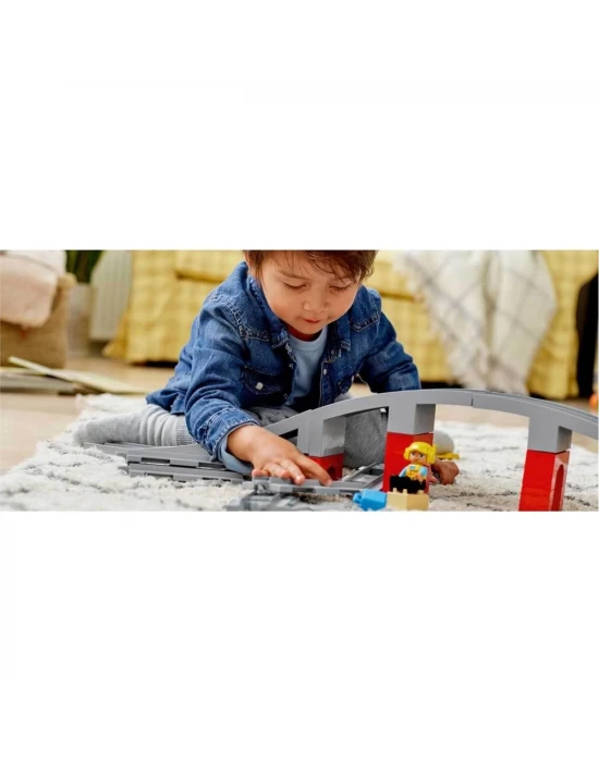 LEGO DUPLO Town Tren Köprüsü ve Rayları 10872