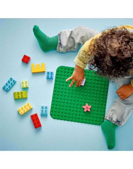 LEGO DUPLO Yeşil Yapım Plakası 10460