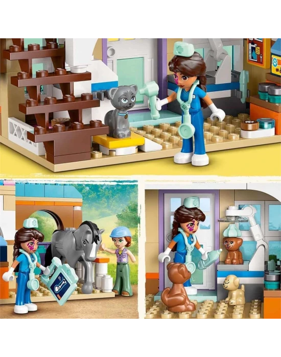 LEGO Friends At ve Evcil Hayvan Veteriner Kliniği 42651