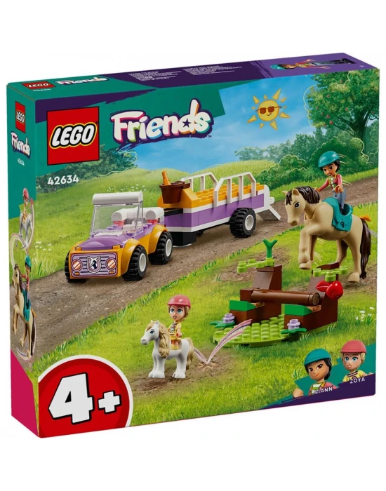 LEGO Friends At ve Midilli Römorku 42634
