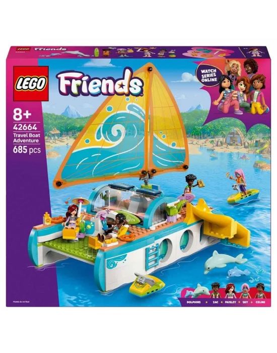 LEGO Friends Gezi Teknesi Macerası 42664