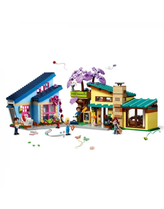 LEGO Friends Olly ve Paisleynin Aile Evleri 42620
