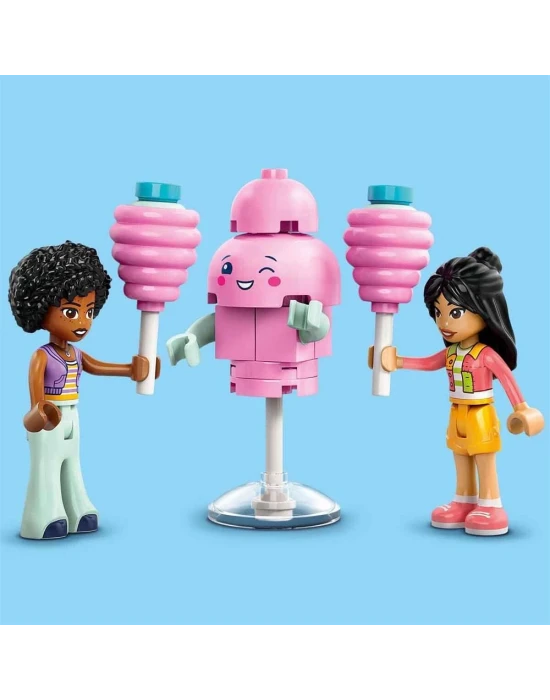 LEGO Friends Pamuk Şeker Standı ve Scooter 42643