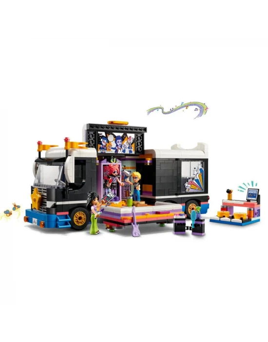 LEGO Friends Pop Star Müzik Turne Otobüsü 42619