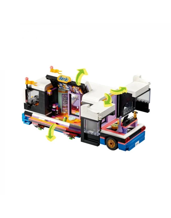 LEGO Friends Pop Star Müzik Turne Otobüsü 42619