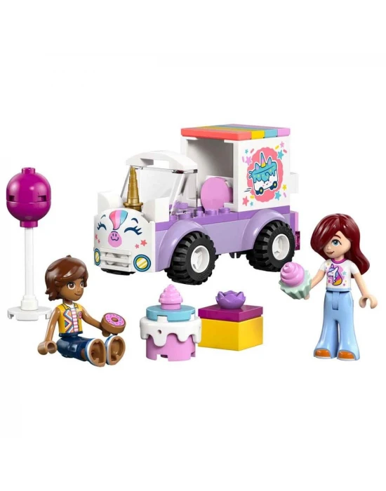 LEGO Friends Tek Boynuzlu At Pasta Dağıtım Arabası 42675