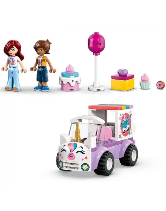 LEGO Friends Tek Boynuzlu At Pasta Dağıtım Arabası 42675