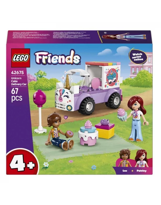 LEGO Friends Tek Boynuzlu At Pasta Dağıtım Arabası 42675