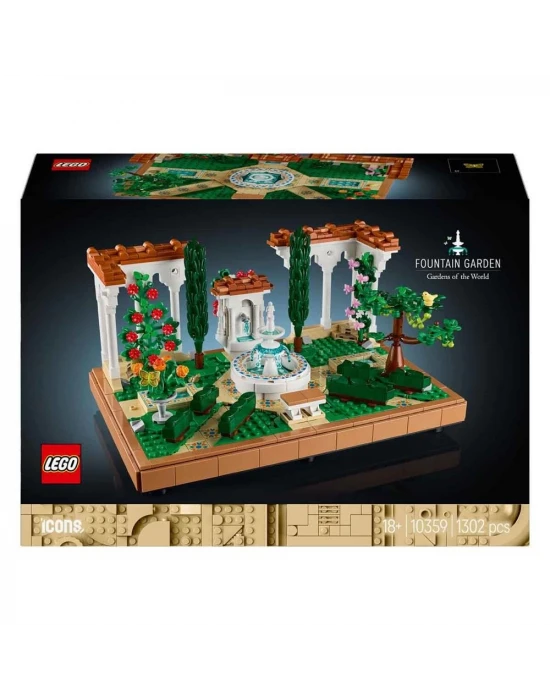 LEGO Icons Fıskiyeli Bahçe 10359