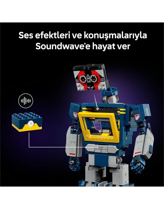 LEGO Icons Transformers: Soundwave 10358