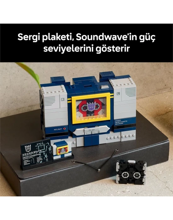 LEGO Icons Transformers: Soundwave 10358