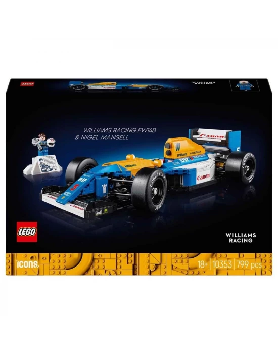 LEGO Icons Williams Racing FW14B ve Nigel Mansell 10353