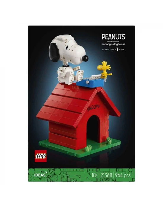 LEGO Ideas Peanuts Snoopy’nin Köpek Kulübesi 21368