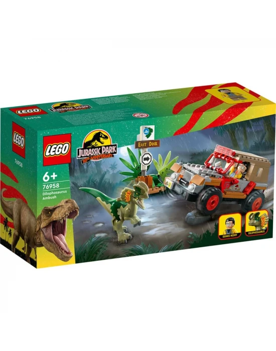 LEGO Jurassic Park Dilophosaurus Pususu 76958