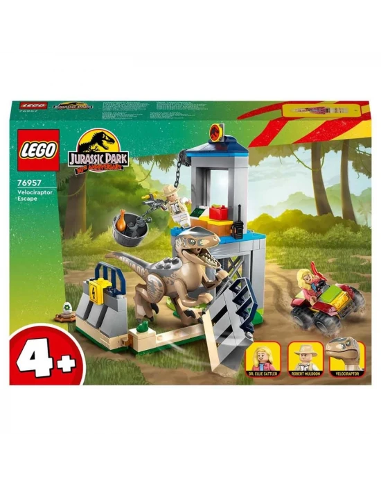 LEGO Jurassic Park Velociraptor Kaçışı 76957