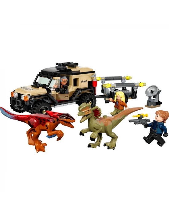 LEGO Jurassic World Pyroraptor ve Dilophosaurus Nakliyesi 76951