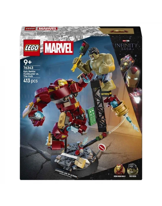 LEGO Marvel Efsanevi Savaş: Hulkbuster, Hulk’a Karşı 76343