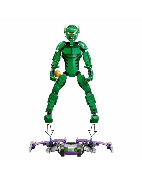 LEGO Marvel Green Goblin Yapım Figürü 76284