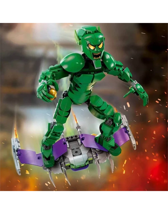 LEGO Marvel Green Goblin Yapım Figürü 76284