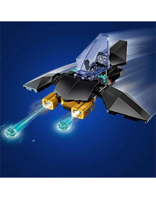 LEGO Marvel Iron Man Arabası ile Black Panther, Red Hulk’a Karşı