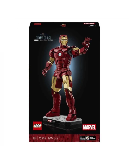 LEGO Marvel Iron Man Mark 3 Koleksiyoncu Versiyonu 76344