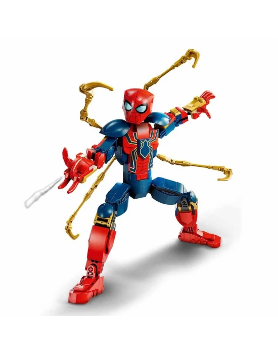 LEGO Marvel Iron Örümcek Adam Yapım Figürü 76298