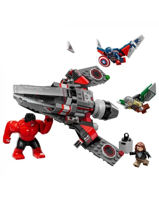 LEGO Marvel Kaptan Amerika ile Red Hulk Savaşı 76292