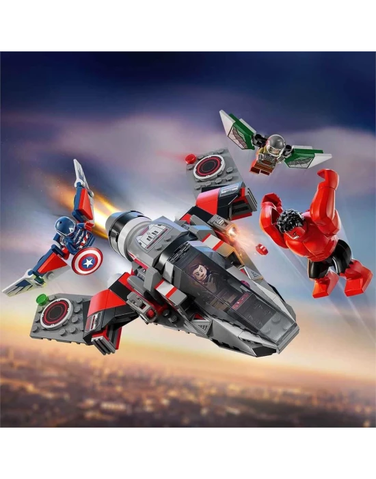 LEGO Marvel Kaptan Amerika ile Red Hulk Savaşı 76292