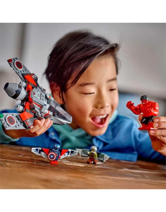 LEGO Marvel Kaptan Amerika ile Red Hulk Savaşı 76292