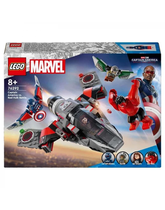LEGO Marvel Kaptan Amerika ile Red Hulk Savaşı 76292