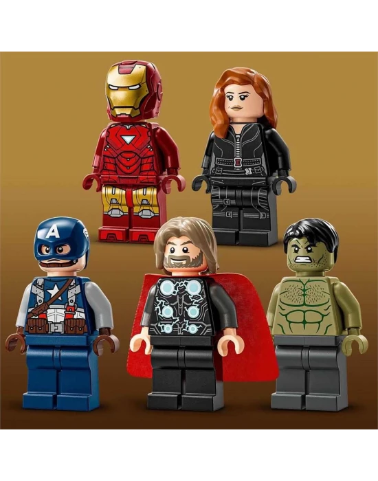LEGO Marvel MARVEL Logosu ve Minifigürleri 76313