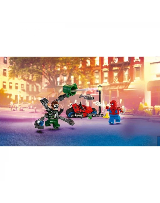 LEGO Marvel Motosiklet Takibi: Örümcek Adam Doktor Oktopus’a Karş