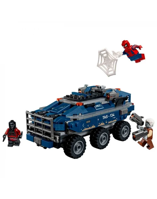 LEGO Marvel Örümcek Adam Hapishane Nakliye Aracı Takibi 76349