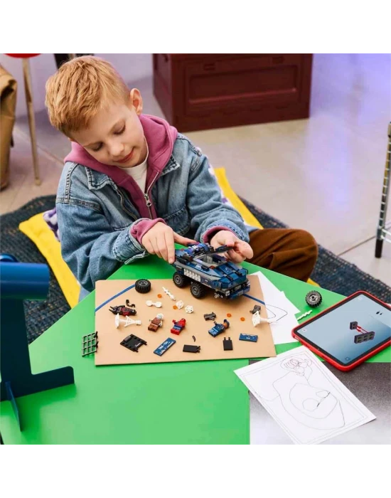 LEGO Marvel Örümcek Adam Hapishane Nakliye Aracı Takibi 76349