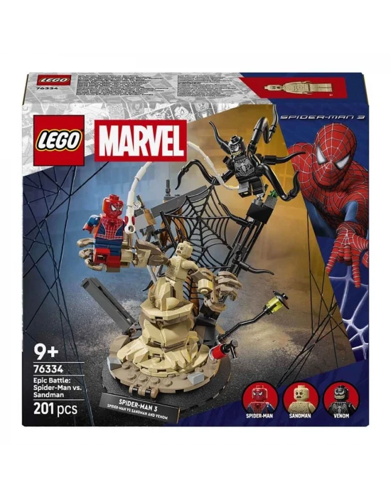 LEGO Marvel Örümcek Adam, Kum Adam’a Karşı 76334